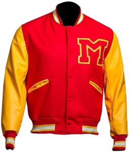Michael Jackson Thriller Letterman Jacket Front