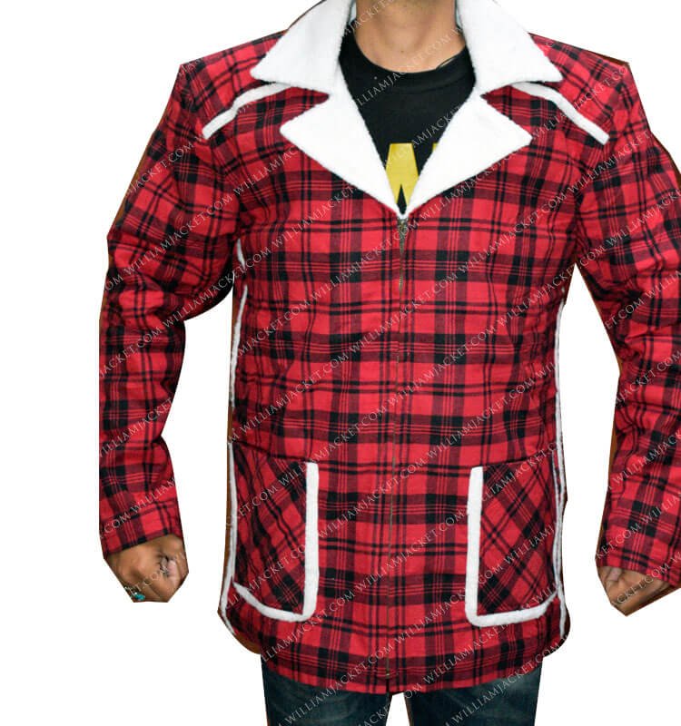 Deadpool Shearling Flannel Jacket William Jacket Frond