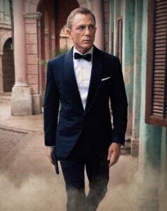 No Time To Die James Bond Blue Dinner Tuxedo