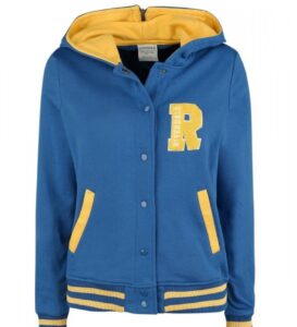 Riverdale Blue Cheer Girls Hooded Jacket