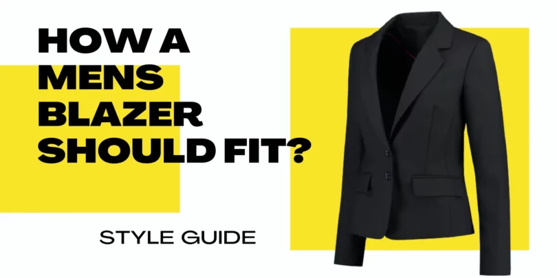 How a Mens Blazer Should Fit Guide
