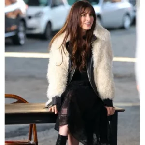 Rebekah Neumann WeCrashed White Fur Jacket