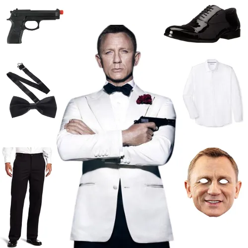 James Bond White Tuxedo Style