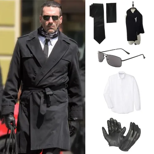 Jon Hamm's Gangster Style From Baby Driver Movie