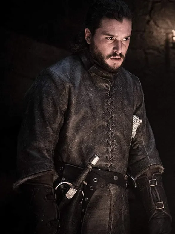 Jon Snow Game of Thrones Black Coat