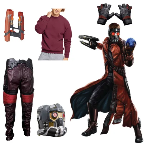 Starlord's Costume with Trench Coat