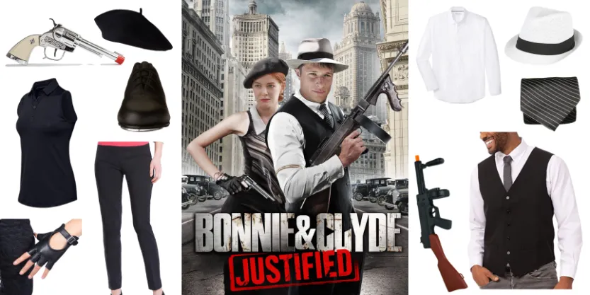 Costume Ideas From Bonnie & Clyde Justified 2013 Movie