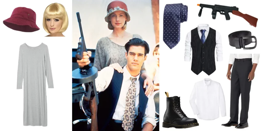 Costume Ideas From Bonnie and Clyde The True Story 1992 Movie