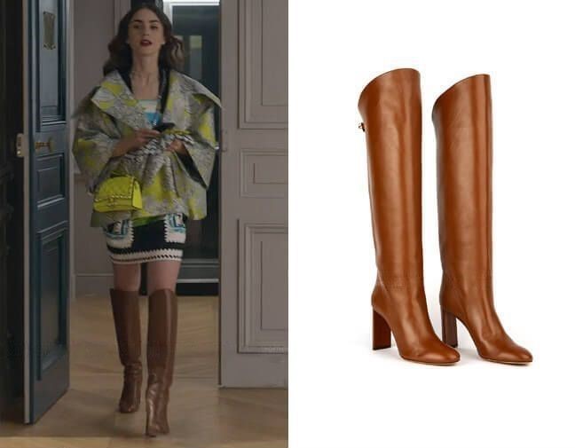 Emily in Paris Brown Boots