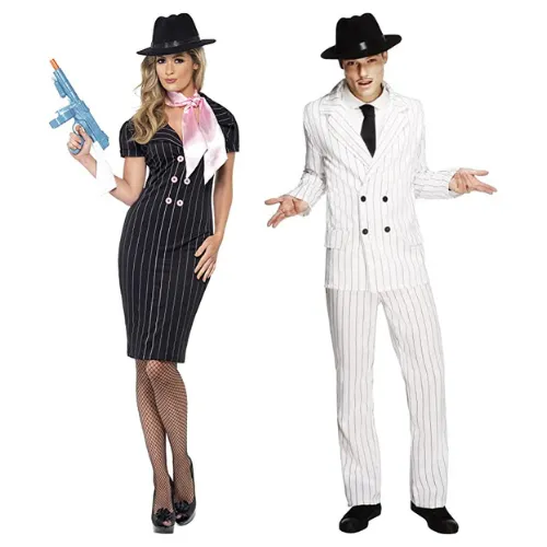 Gangster Couple Bonnie and Clyde Suit