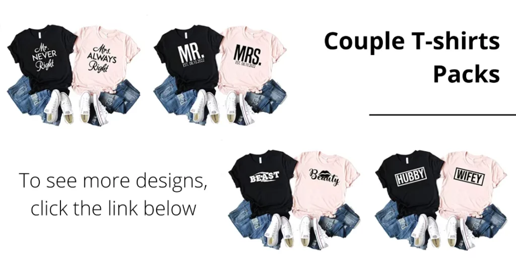 Couple Matching T-shirt Sets