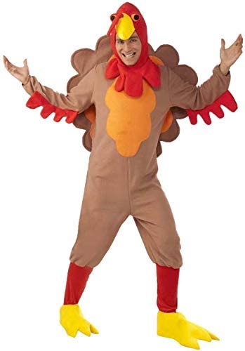 Men's Adult Fleece Turkey Costume