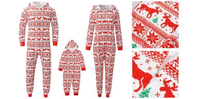 All Over Printed Pajamas Matching Set