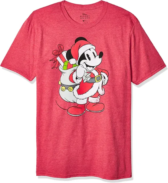 Christmas Mickey Mouse Santa T-Shirt