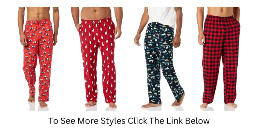 Multicolor Printed Pajamas for Men