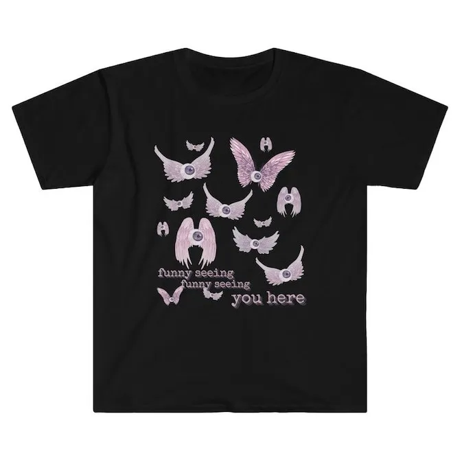 Eyes with Wings Weirdcore Shirt