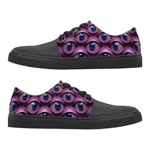 Purple Eyes Printed Shoes