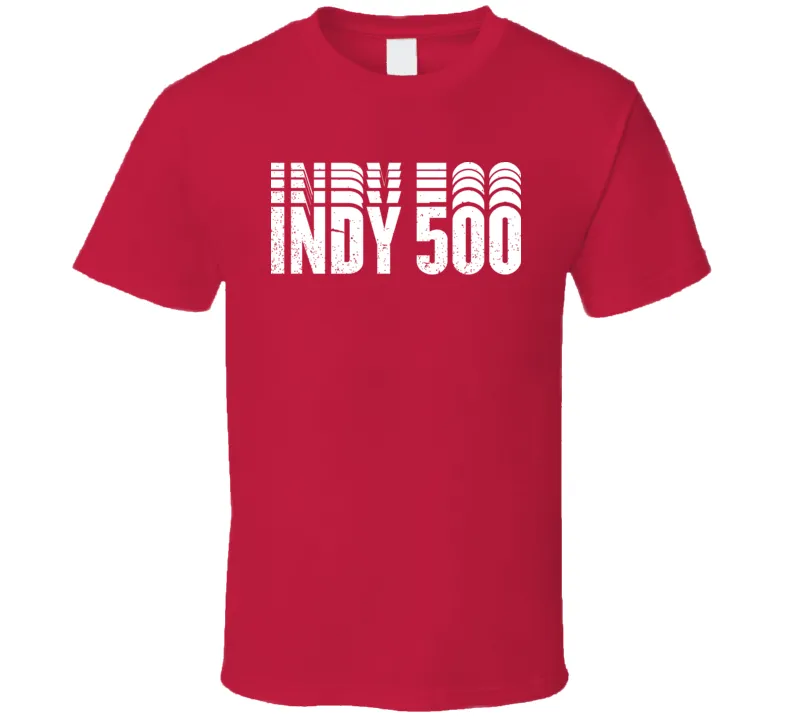 Tyler Durden Indy 500 Red Shirt