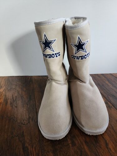 Dallas Cowboys Shearling Calf Boots