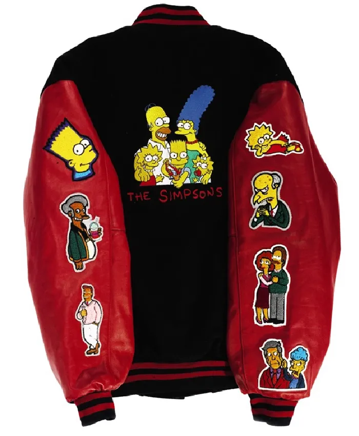 Simpsons Cast Crew Jacket