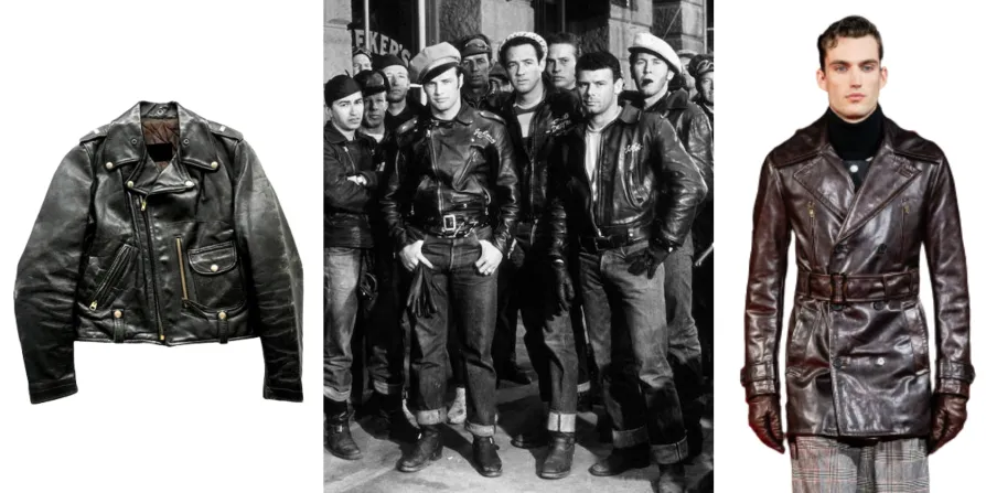 20s Style Leather Jackets