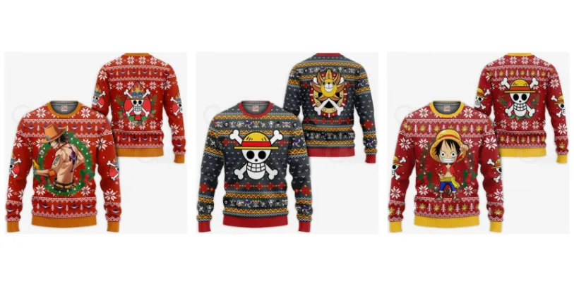 Luffy Christmas Sweater