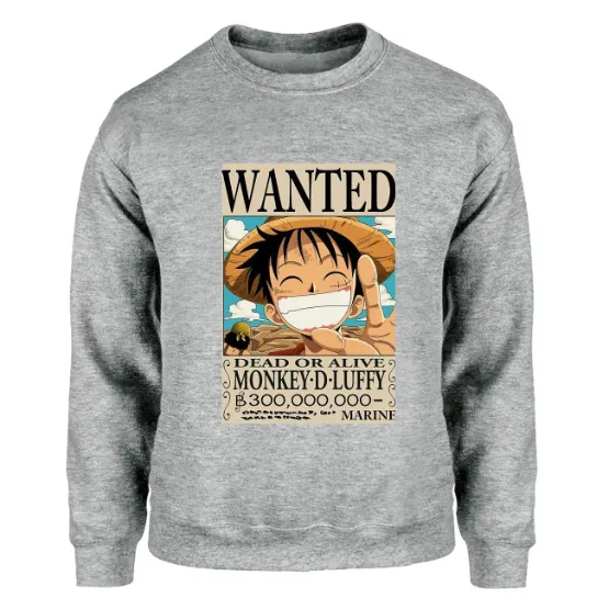 Luffy Wanted Sweater