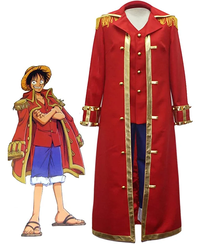 One Piece Luffy Captain Coat