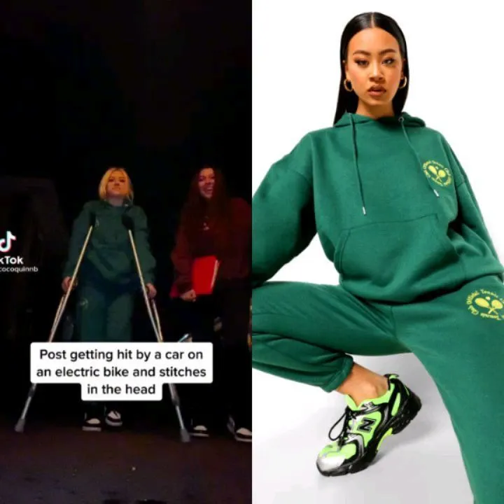 Coco Quinn’s Tennis Embroidered Tracksuit