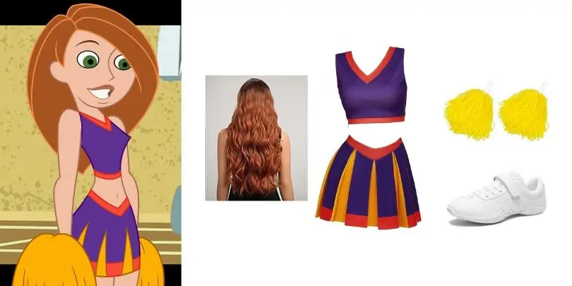 Kim Possible’s Cheerleader Costume