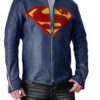 Man Of Steel Superman Leather Jacket