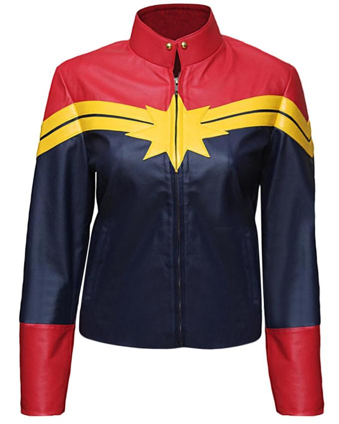 Captain Marvel Leather Jacket WilliamJacket