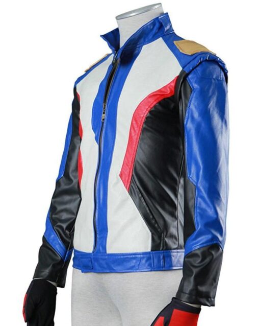 Soldier 76 Overwatch Motorcycle Leather Jacket - William Jacket