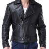 Ghost Rider Black Leather Jacket