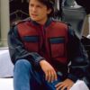 Back To The Future 2 Marty McFly Fox PU Leather Jacket