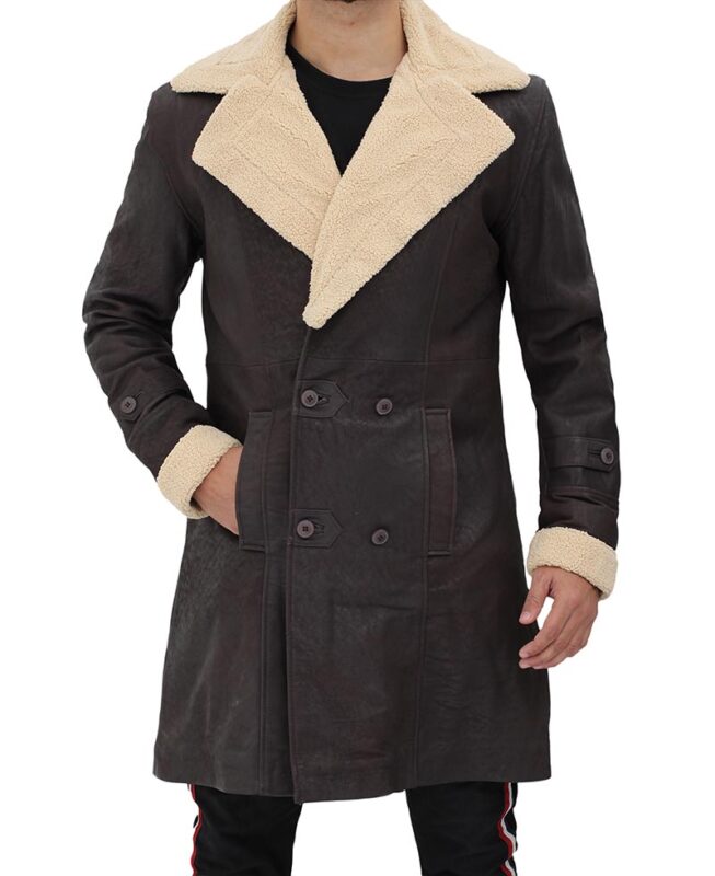 Youngblood Superfly Priest Shearling Coat | William Jacket