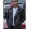 Tony Padilla 13 Reasons Why Quilted Biker Leather Jacket