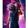 Guardians of Galaxy Vol 2 Rocket Raccoon Blue Vest Front