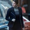 Maria Hill Spider Man Far From Home Suede Jacket