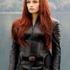 Jean Grey X-Men Black Leather Jacket