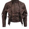 Star Wars Cad Bane Leather Jacket Front