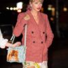 Taylor Swift Pink Cotton Coat