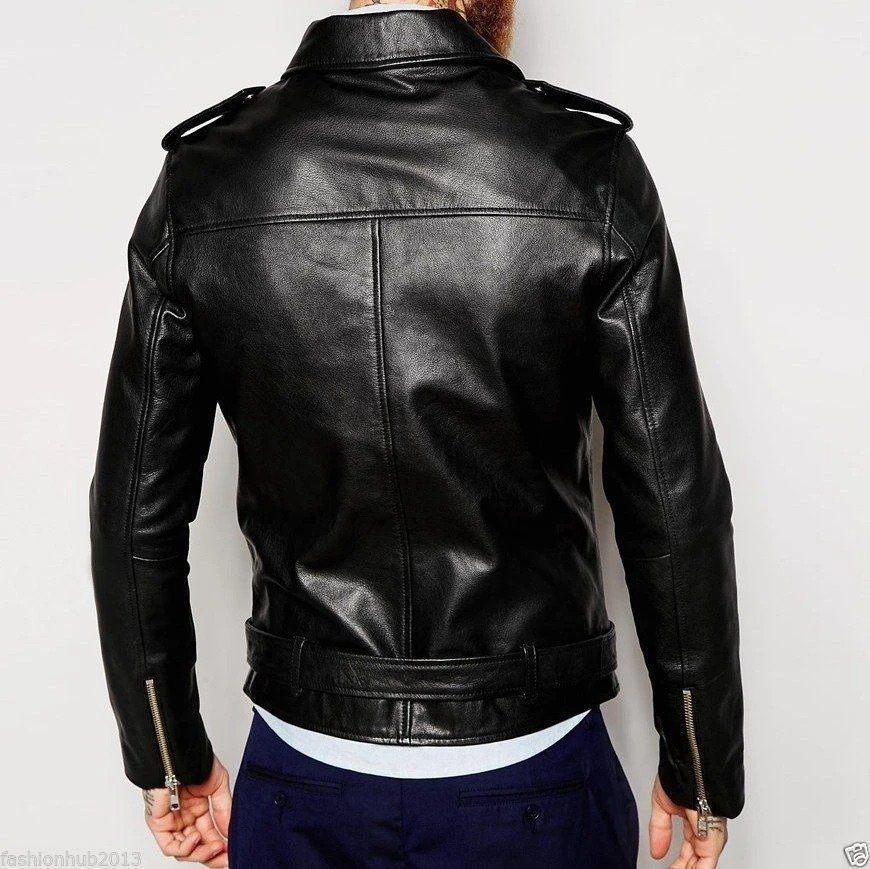 Rodey Leather Biker Jacket - 42% OFF | William Jacket