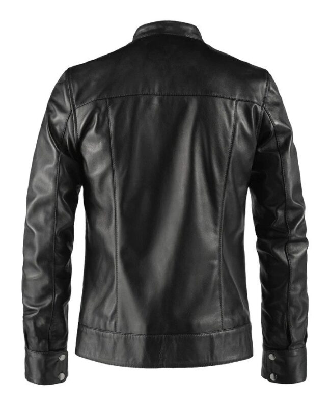 Frankenstein Black Leather Jacket | William Jacket