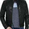 Moto Lambskin Slim Fit Leather Jackets