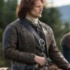 Jamie Frasers Brown Leather Coat