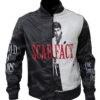 Tony Montana Scarface Al Pacino Black Leather Jacket
