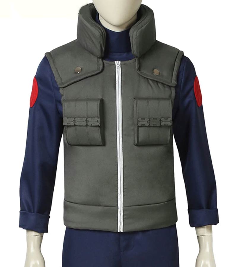 Naruto Kakashi Hatake Vest Cosplay Flak Jacket Costume - New American  Jackets