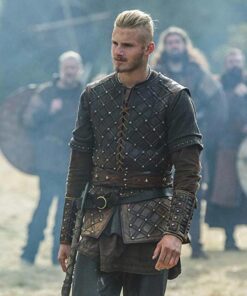 Leather Tunic worn by Bjorn Lothbrok (Alexander Ludwig) as seen in Vikings  (Season 5)