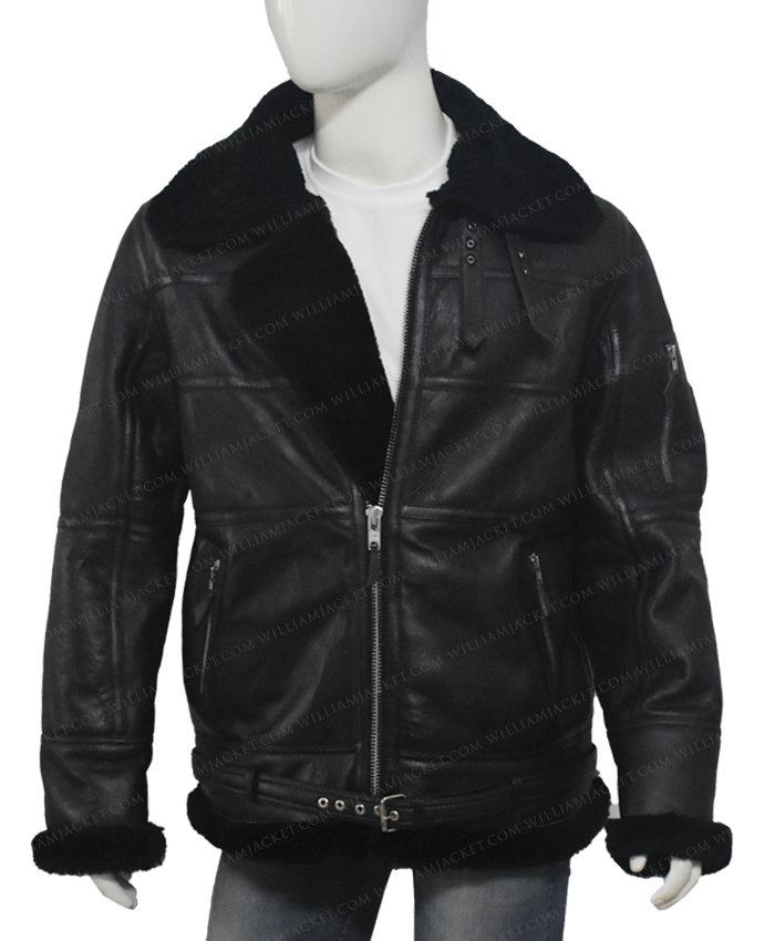 Garcia Shearling B16 Sheepskin Leather Jacket | William Jacket